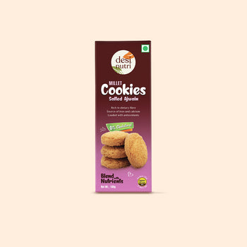 Millet Cookies Salted Ajwain - 100g