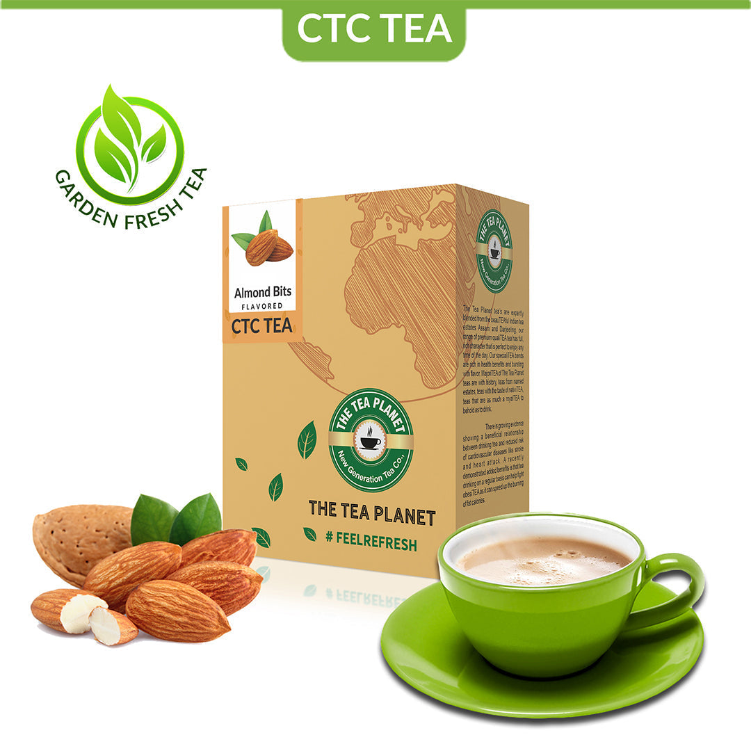 Almond Flavored CTC Tea