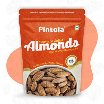 Premium Roasted & Salted Almonds