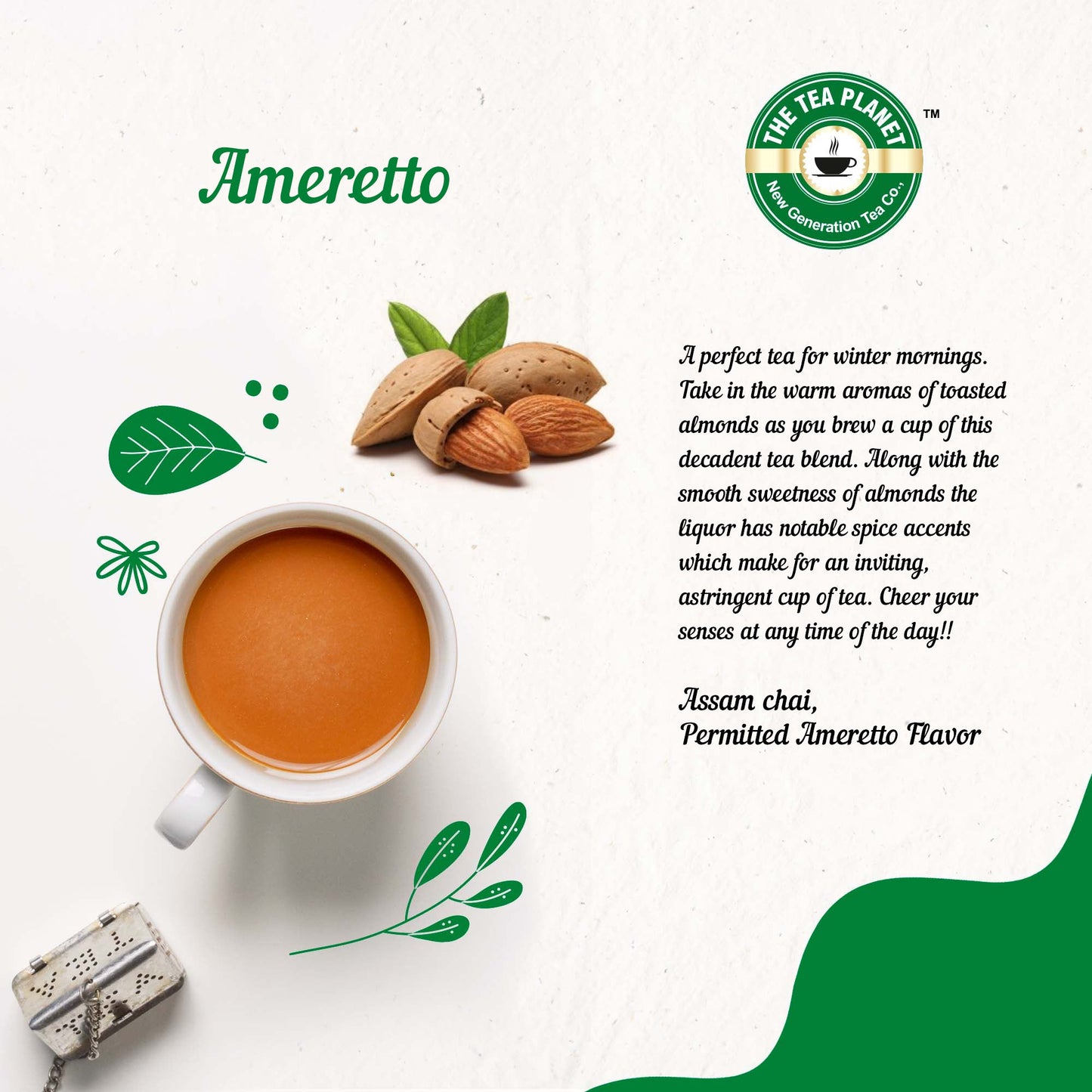 Ameretto Flavored CTC Tea