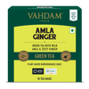 Vahdam Amla Ginger Green Tea -  15 Count