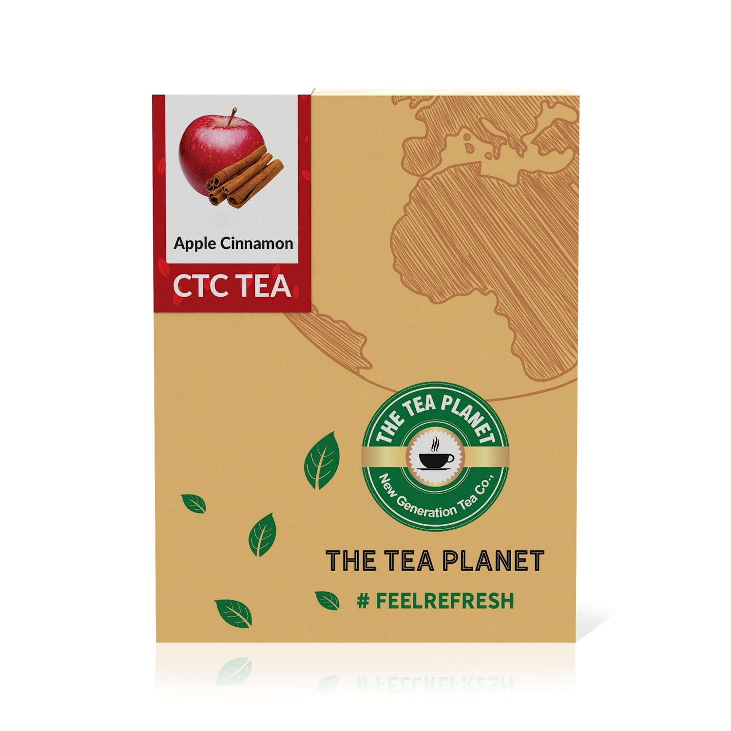 Apple Cinnamon Black Flavored CTC Tea