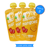 Happa Apple+Mango Fruit Puree - 100 gms(Pack of 3)