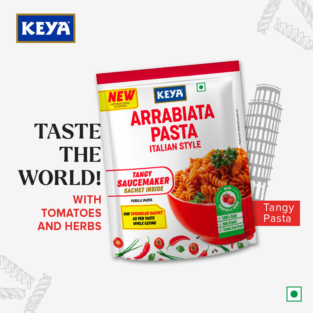 Keya Arrabiata Instant Pasta Italian Style 68.5g