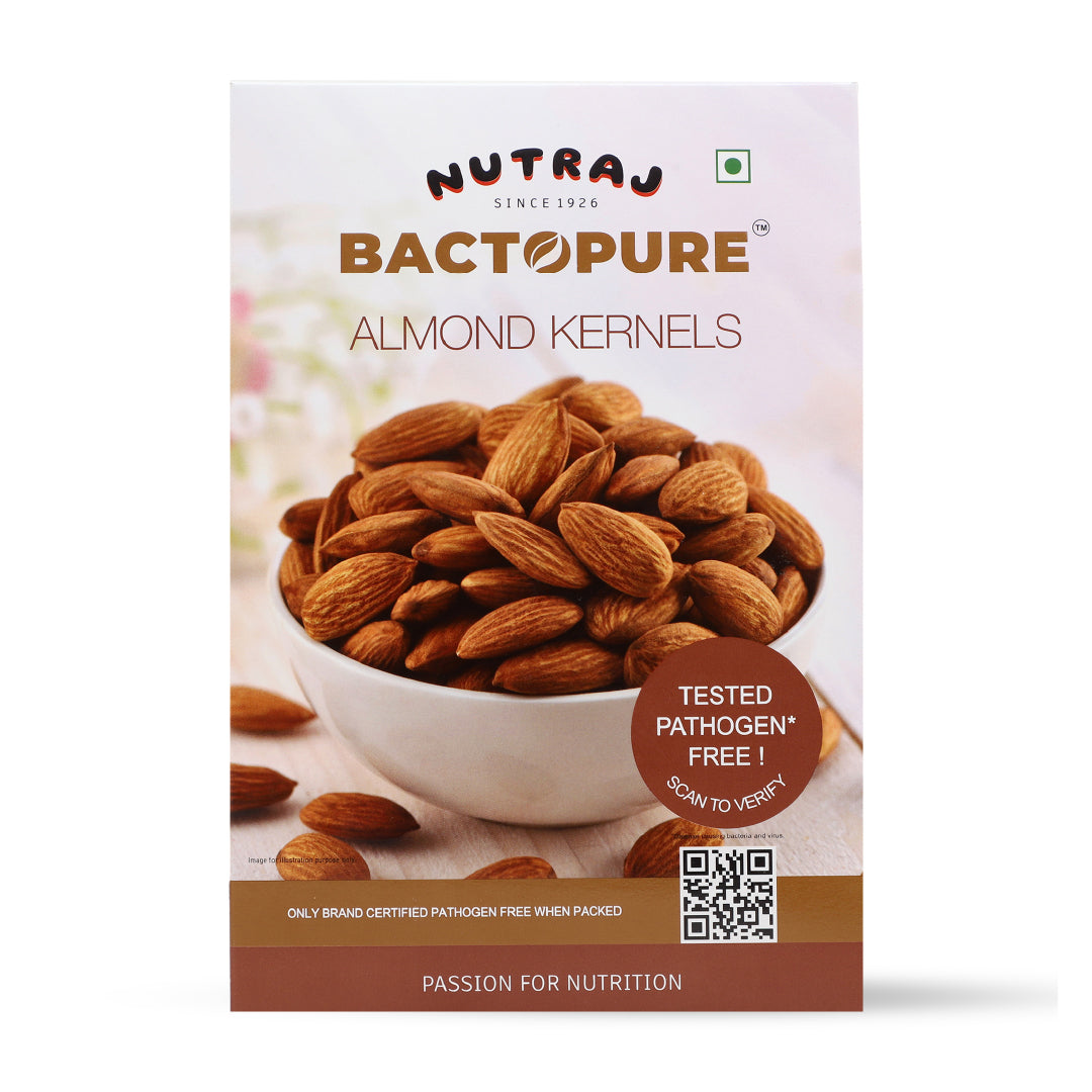 Nutraj Bactopure Californian Almonds Badam 250gm