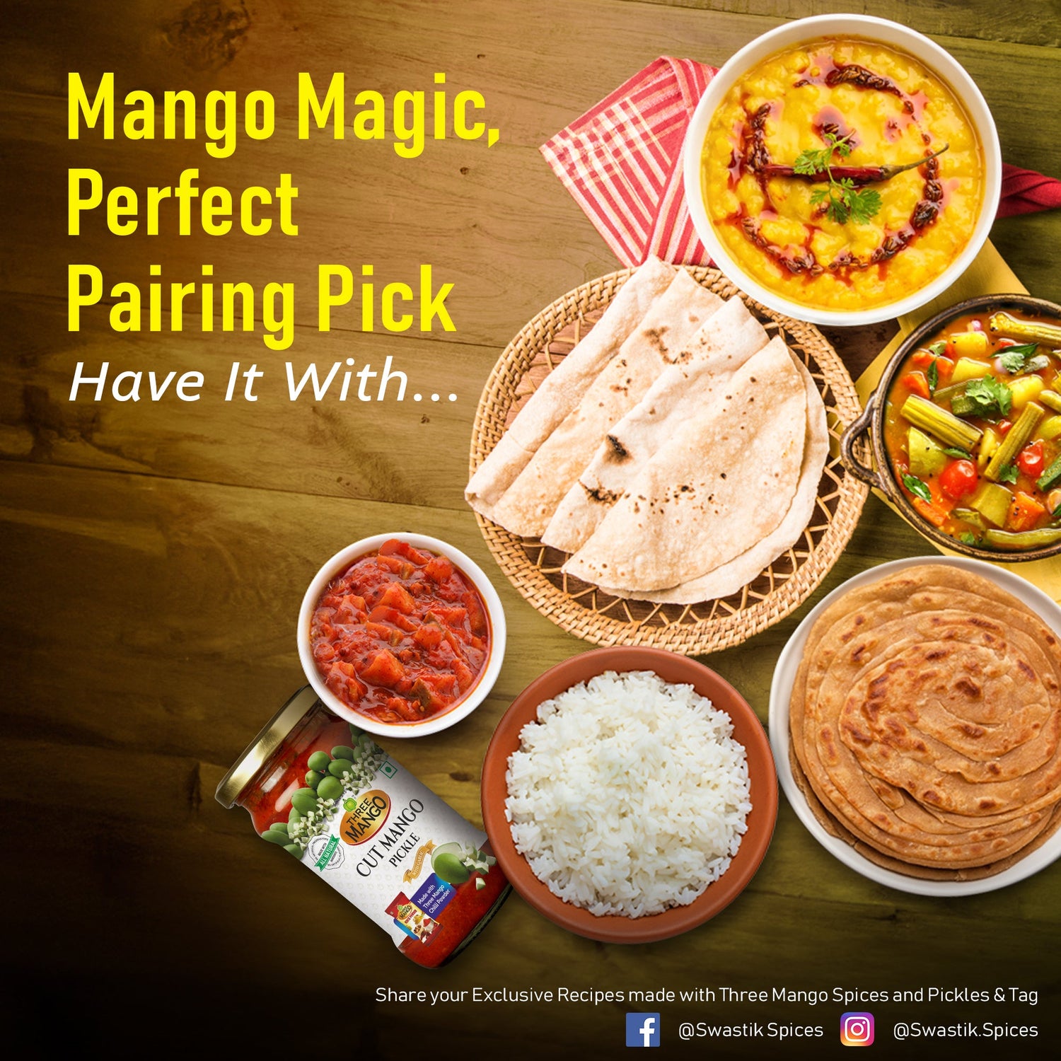 Three Mango Cut Mango Pickle