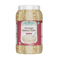 Natural Omega Rolled Oats for Weight Management With Gluten Free for Men and Women