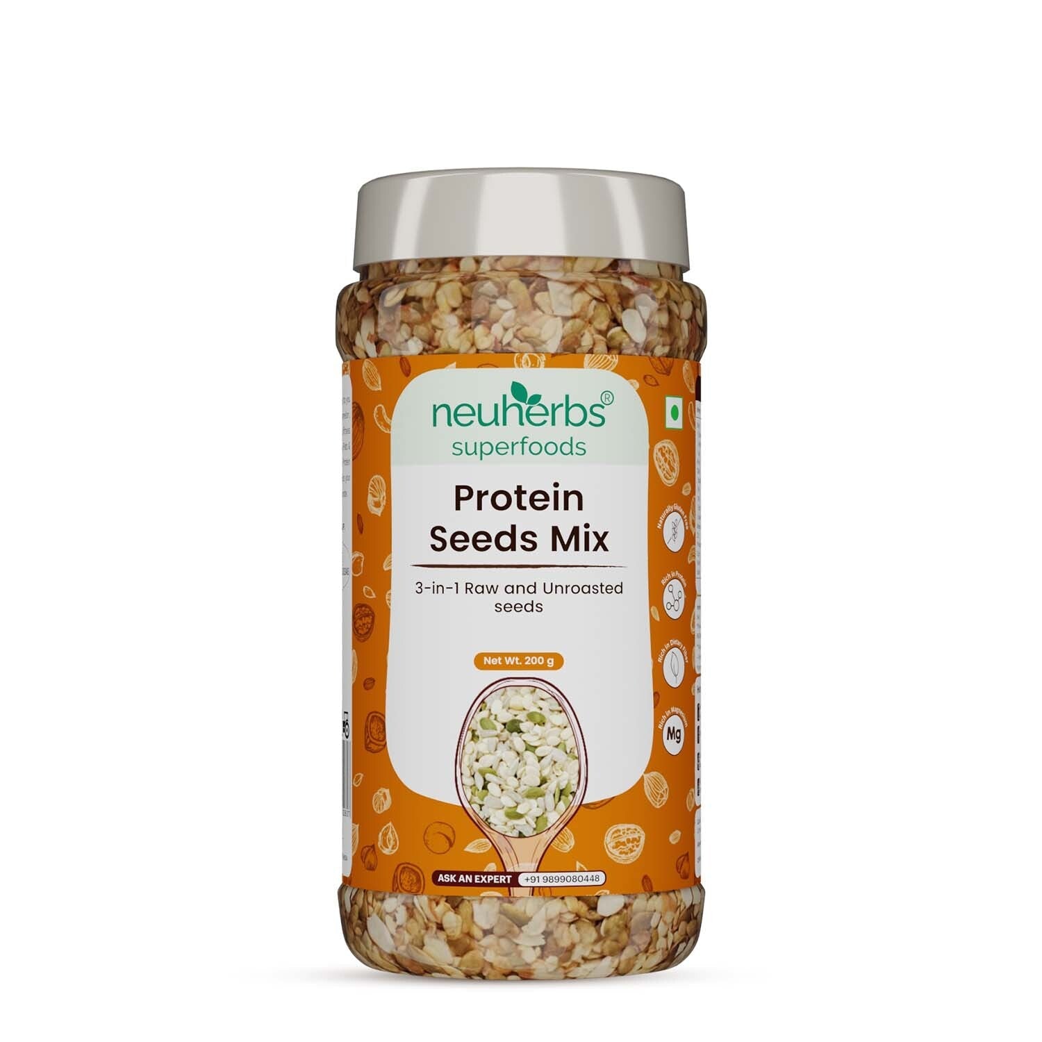 Protein Seeds Mix - Rich in Protein, Dietary Fiber, Magnesium