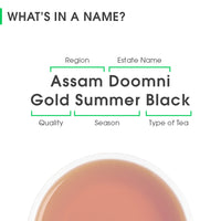 Assam Doomni Gold Summer Black