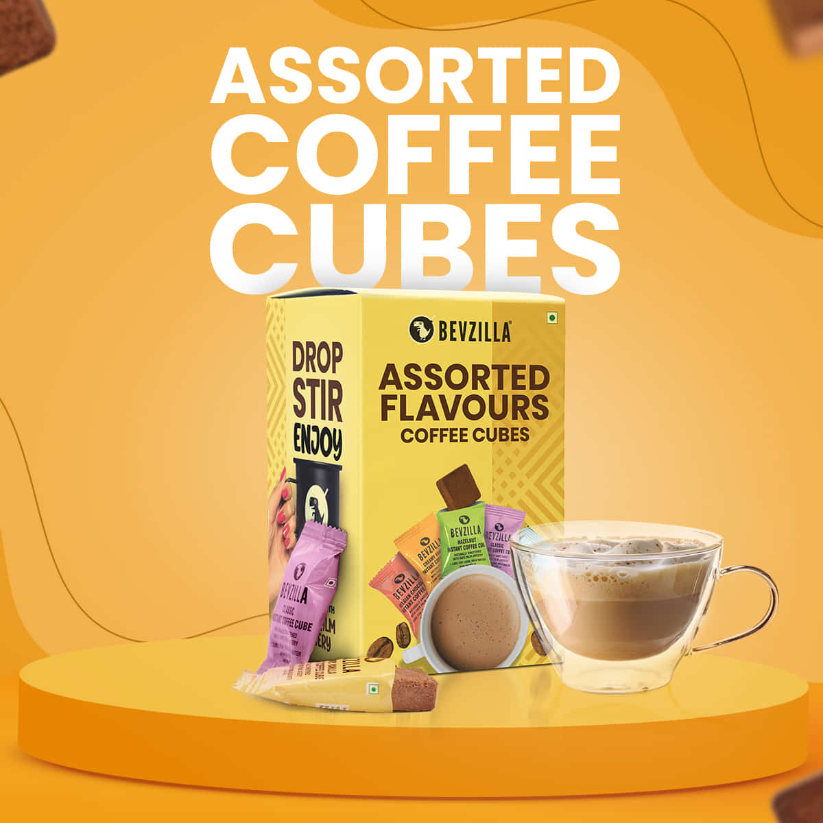 Assorted Coffee Cubes