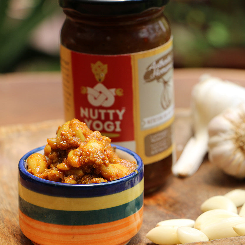 Nutty Yogi Garlic Pickle 200g