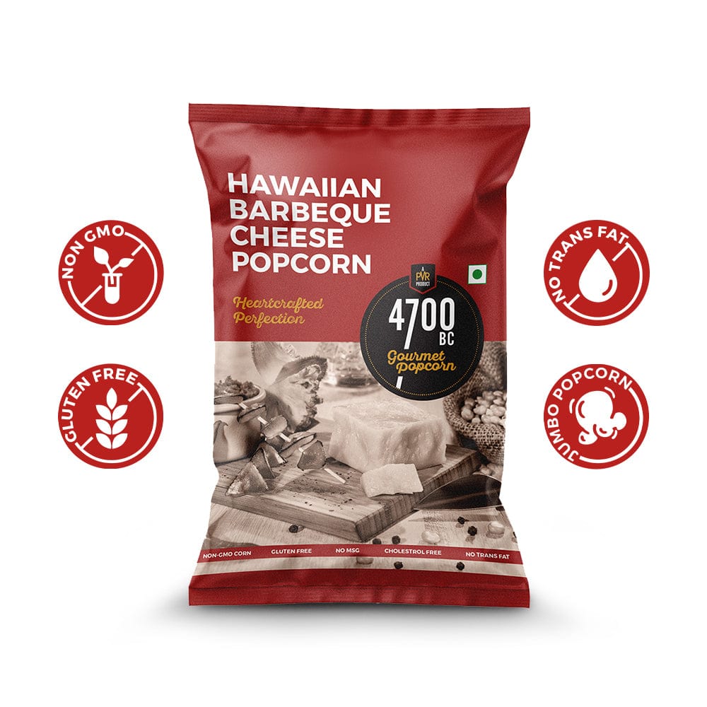 Hawaiian BBQ Cheese Popcorn, Pouch (Pack of 8, 75g)