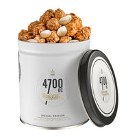 Roasted Peanut & Caramel Popcorn, Tin, 165g