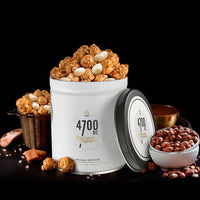 Roasted Peanut & Caramel Popcorn, Tin, 165g