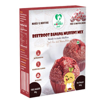 BEETROOT BANANA MUFFINS MIX [FREE JAGGERY 80G]