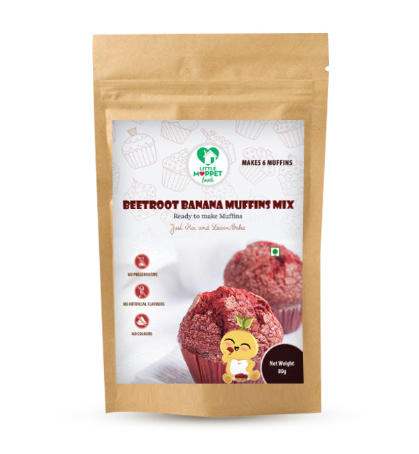 BEETROOT BANANA MUFFINS MIX -TRIAL PACK