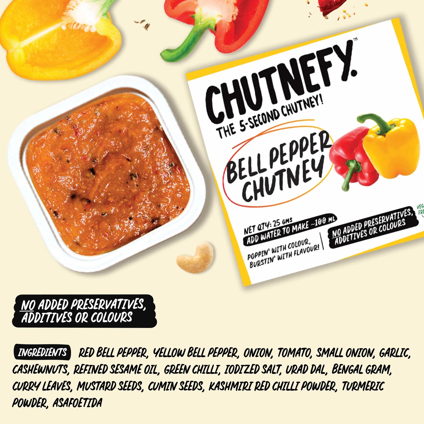 Bell Pepper Chutney | Trial Pack of 2