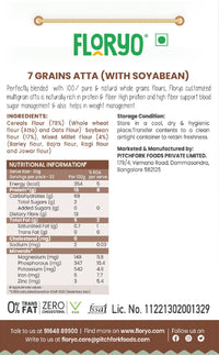 Floryo 7 Grains Atta (with Soyabean)