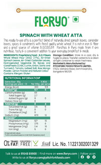 Floryo Spinach with Wheat Atta