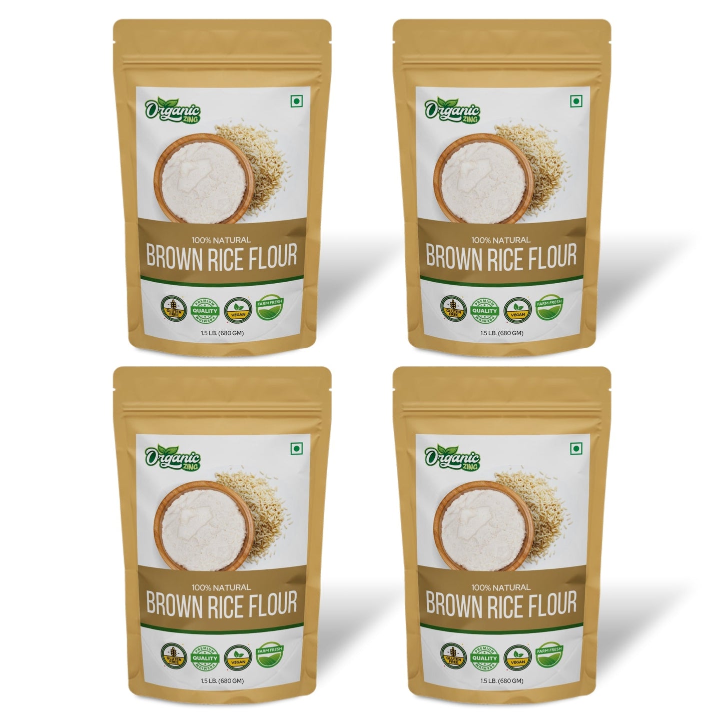 Organic Zing Brown Rice Flour