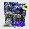 Blue Tea Butterfly Pea Flower Herbal Infusion - 20 Teabags | Pack of 2