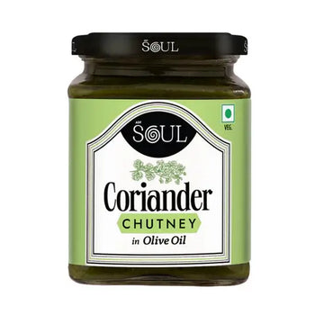 Coriander Chutney in Olive Oil