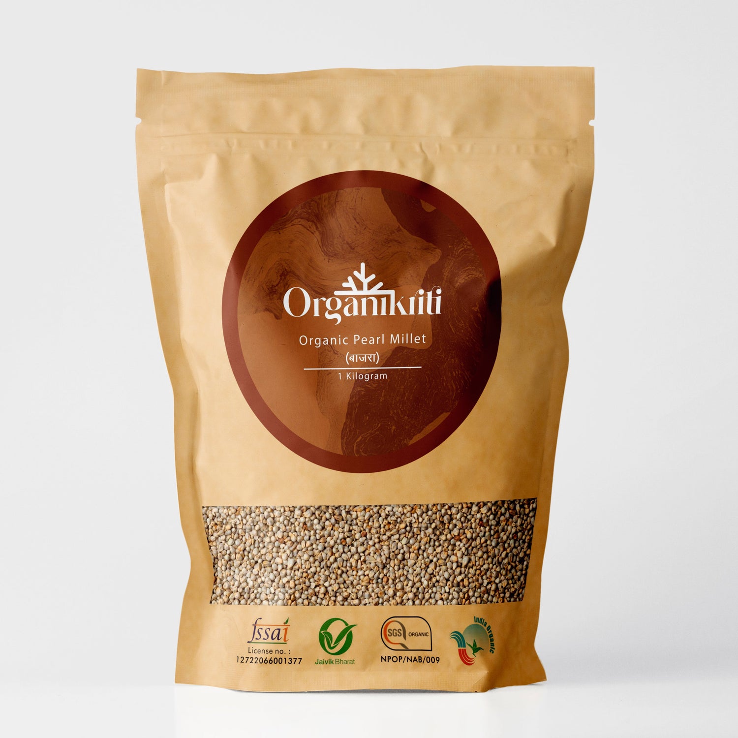 Organic Bajra / Pearl Millet Whole