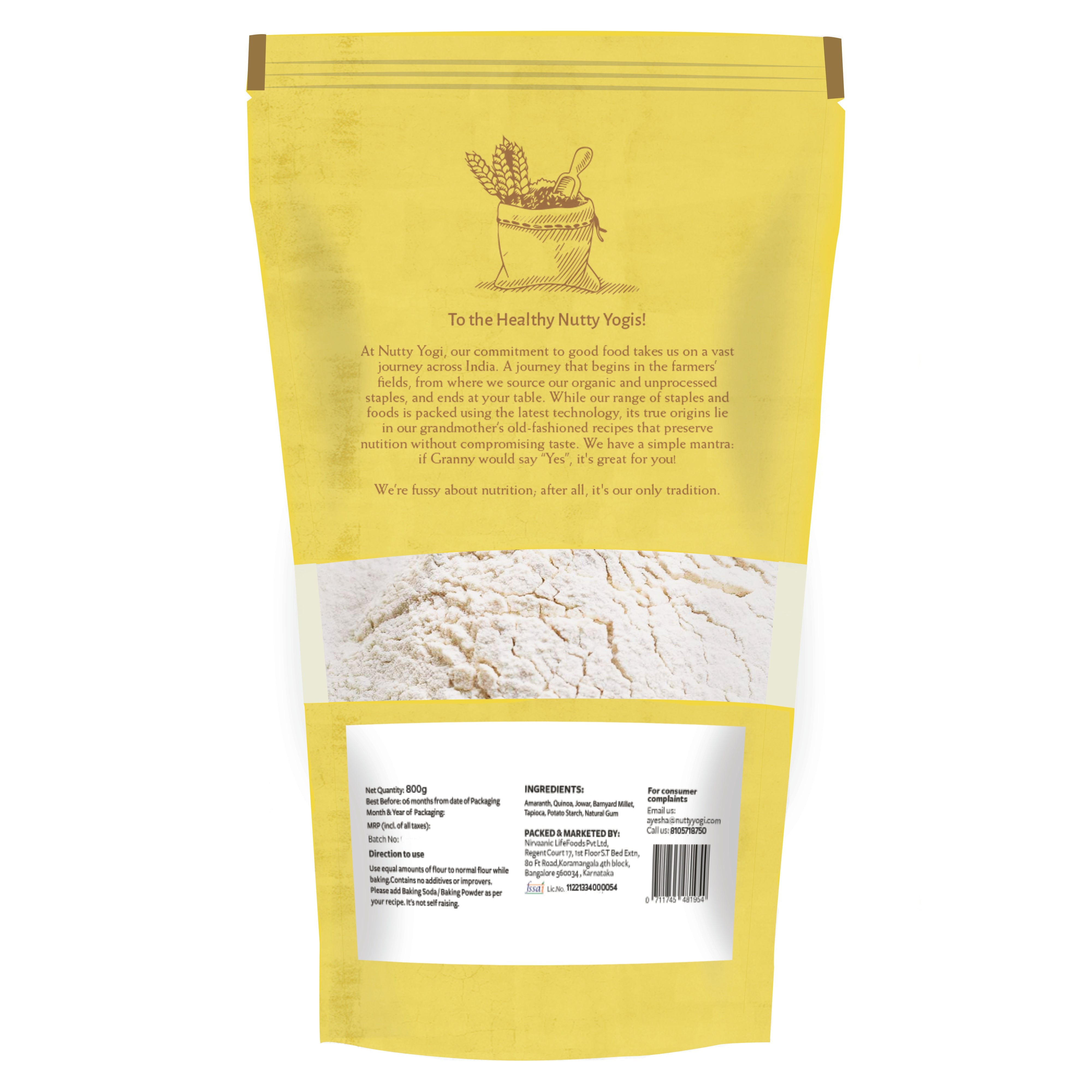 Nutty Yogi Gluten Free Baking Flour
