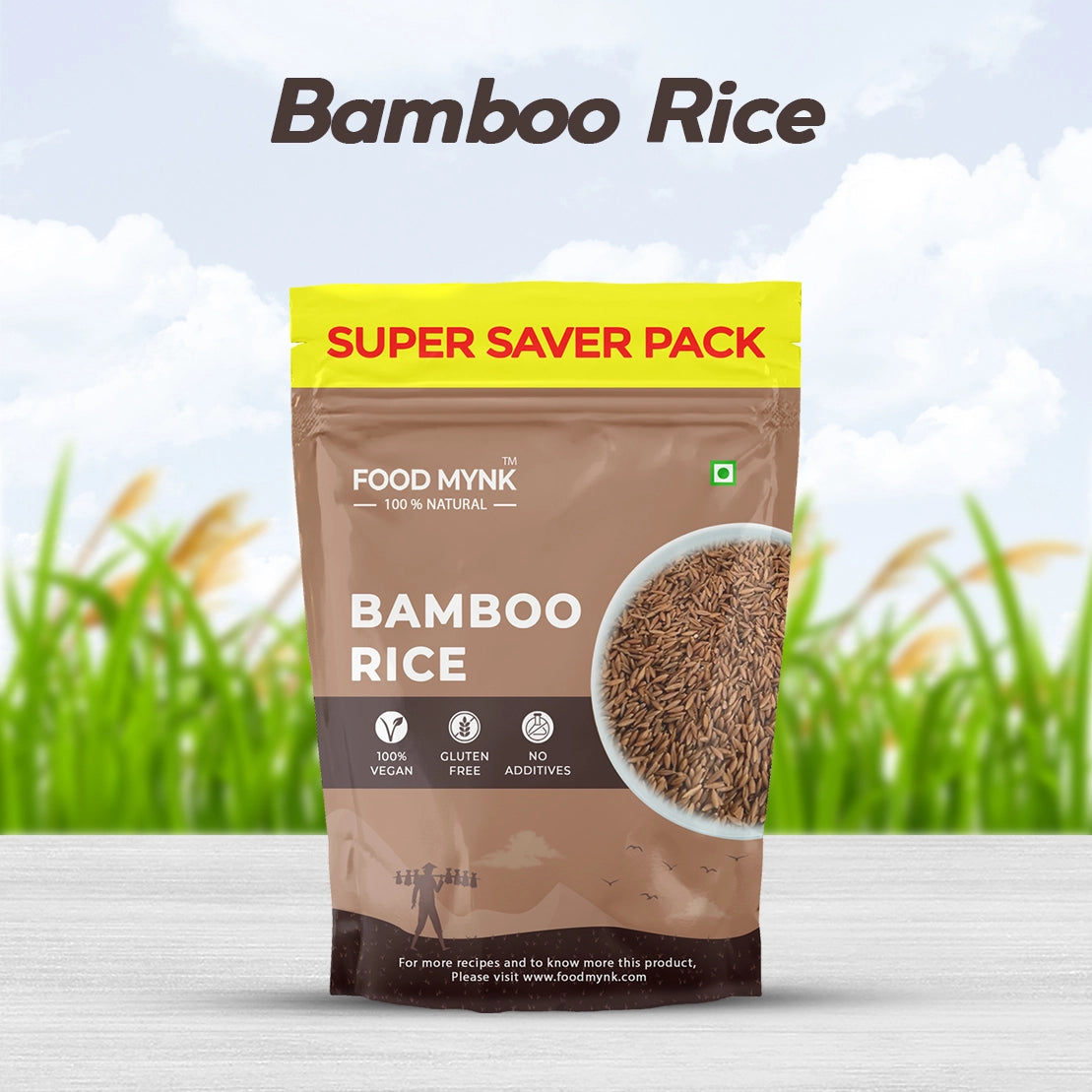 Food Mynk Bamboo Rice Moongil Rice Moongil Arisi Wild Rice Veduru ...