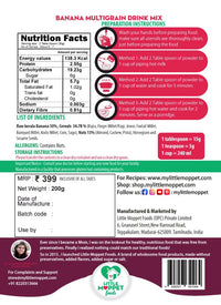 Banana Multigrain Drink Mix [200G]
