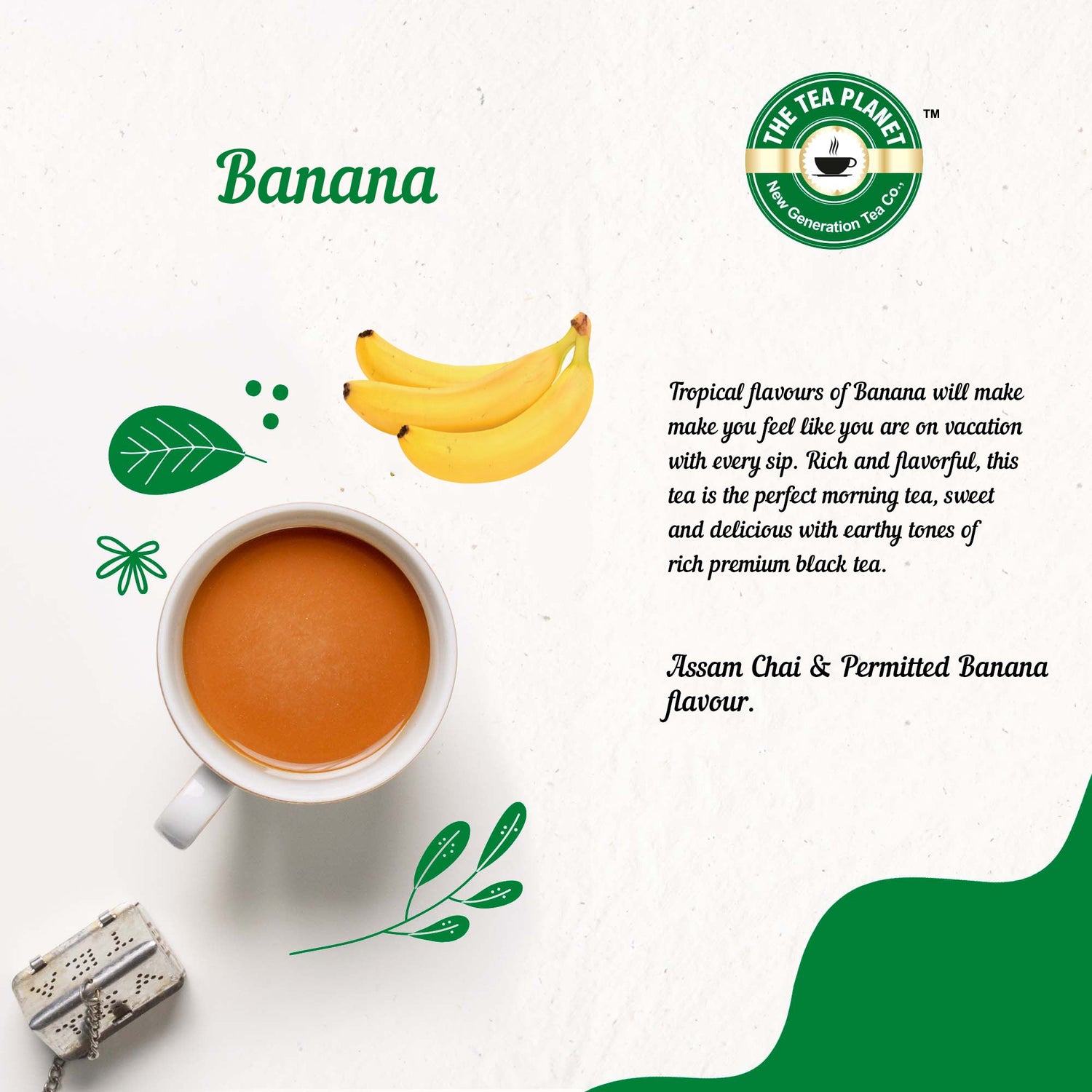 Banana Flavored CTC Tea