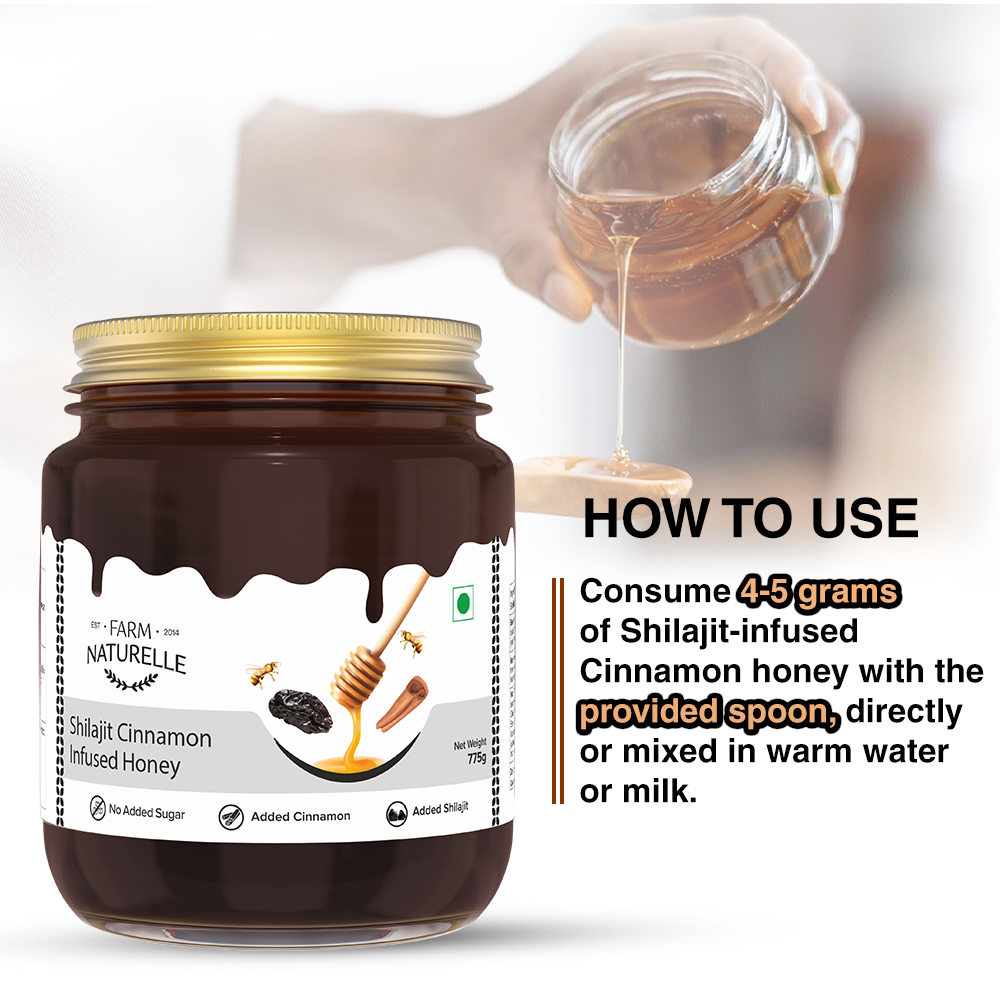 Shilajit Honey | Help Improve Strength & stamina for men & women | Natural Shilajit Honey