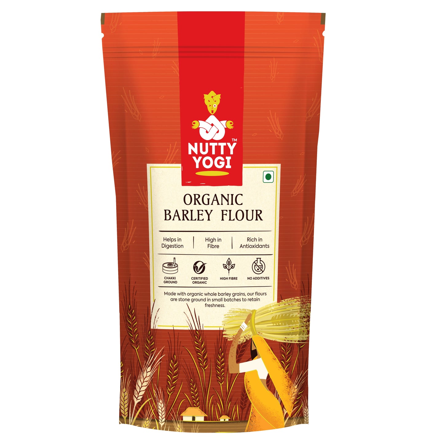 Nutty Yogi Organic Barley Flour