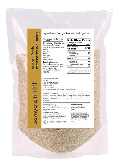 Forgotten Barnyard Millet Whole Grains - 900g