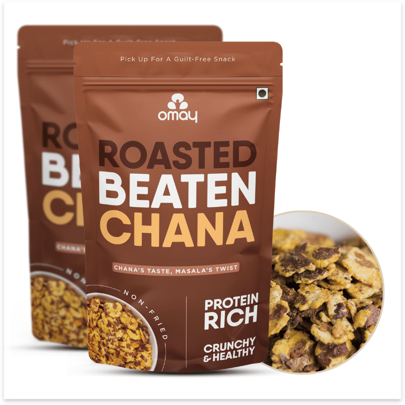 Beaten Chana - Protein Rich - 400 gms Pouch (2 Units)