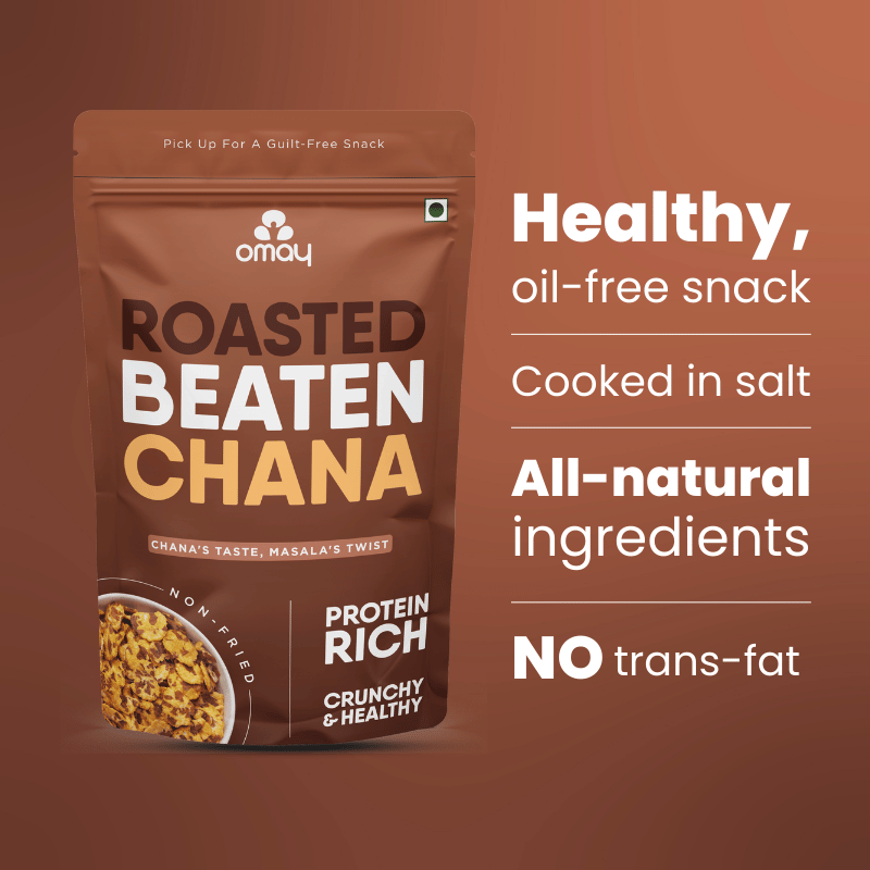 Beaten Chana - Protein Rich - 400 gms Pouch (2 Units)