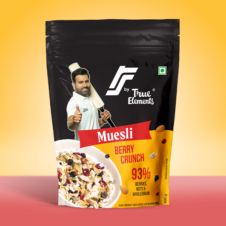 RS By True Elements Muesli Berry Crunch 900g