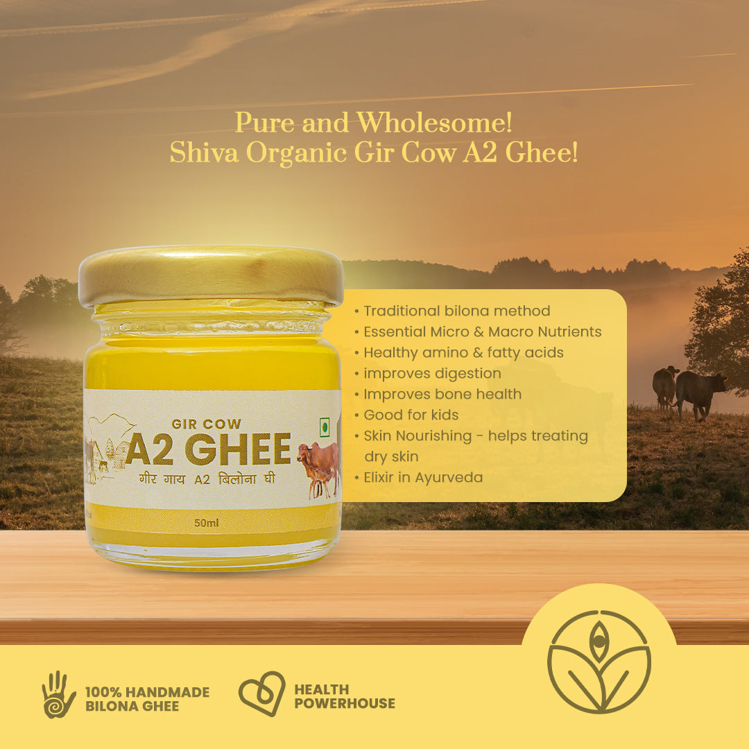 A2 Gir Cow Desi Ghee | Bilona Ghee