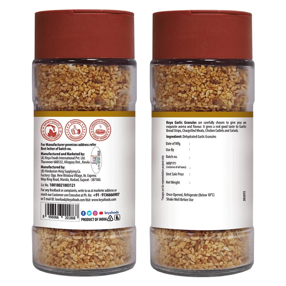 Keya Garlic Granules 55g