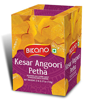 Bikanerwala Bikano Kesar Angoori Petha - 1 kg