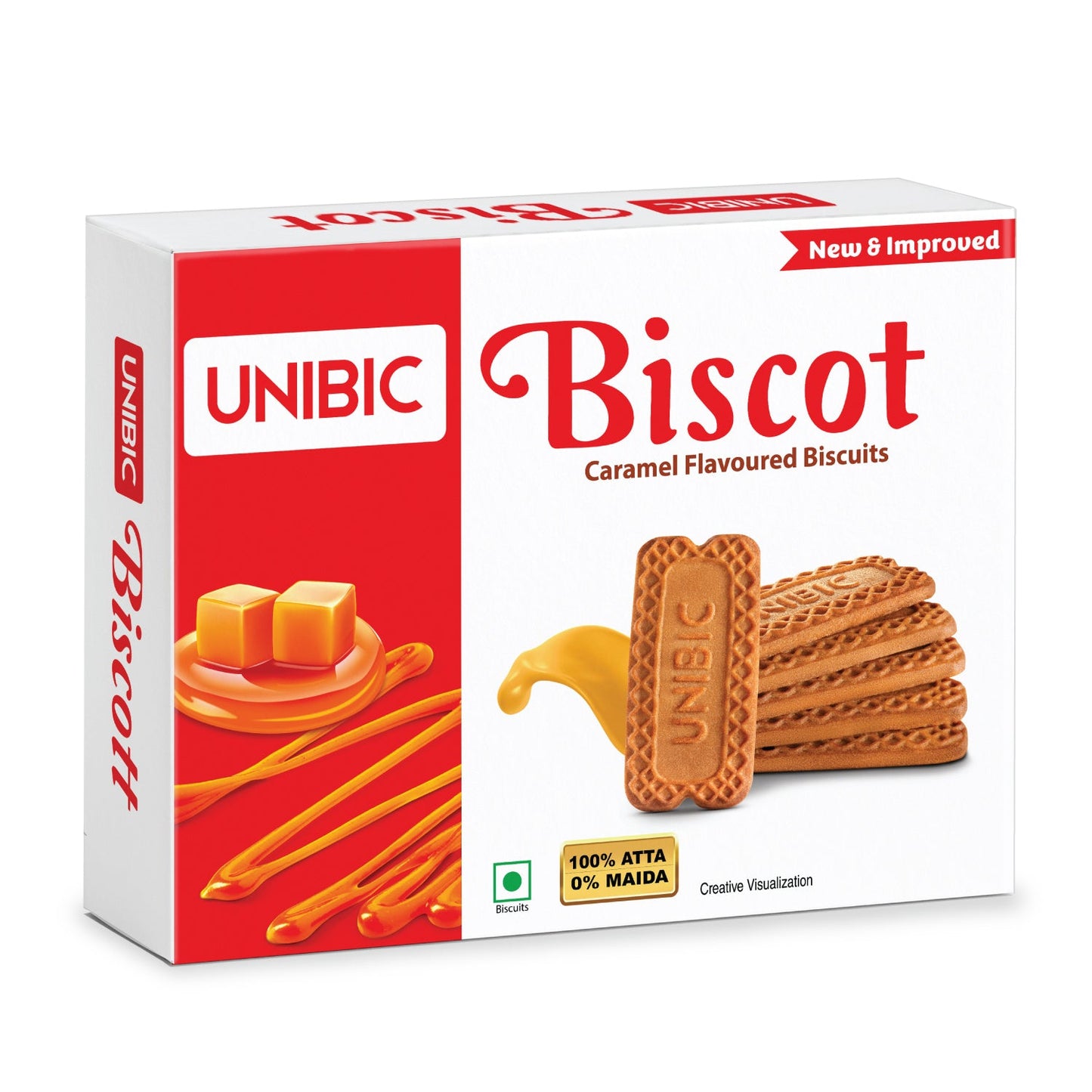 Unibic Biscot - Caramel and Cinnamon Flavor, 250g