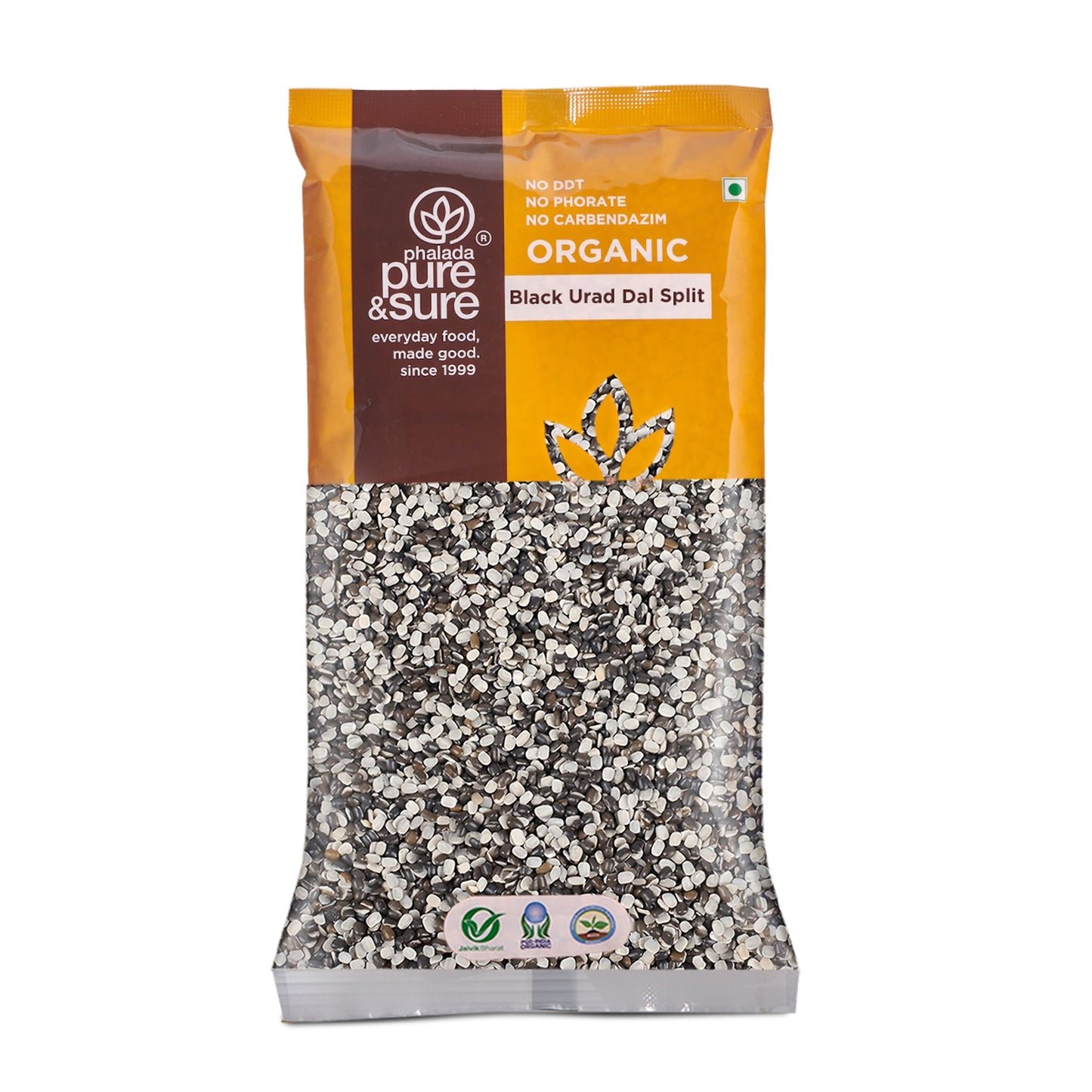 Organic Black Urad Dal Split-500g