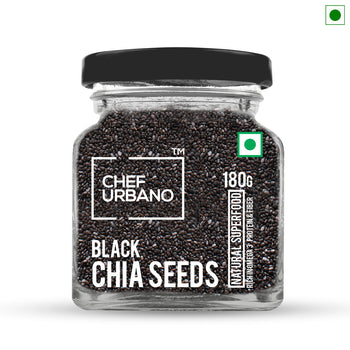 Chef Urbano Black Chia Seeds 180 Gms