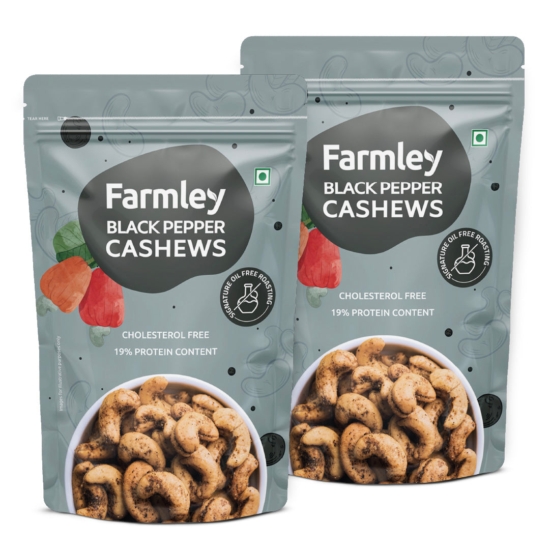 Black Pepper Cashews - Roasted (160g)