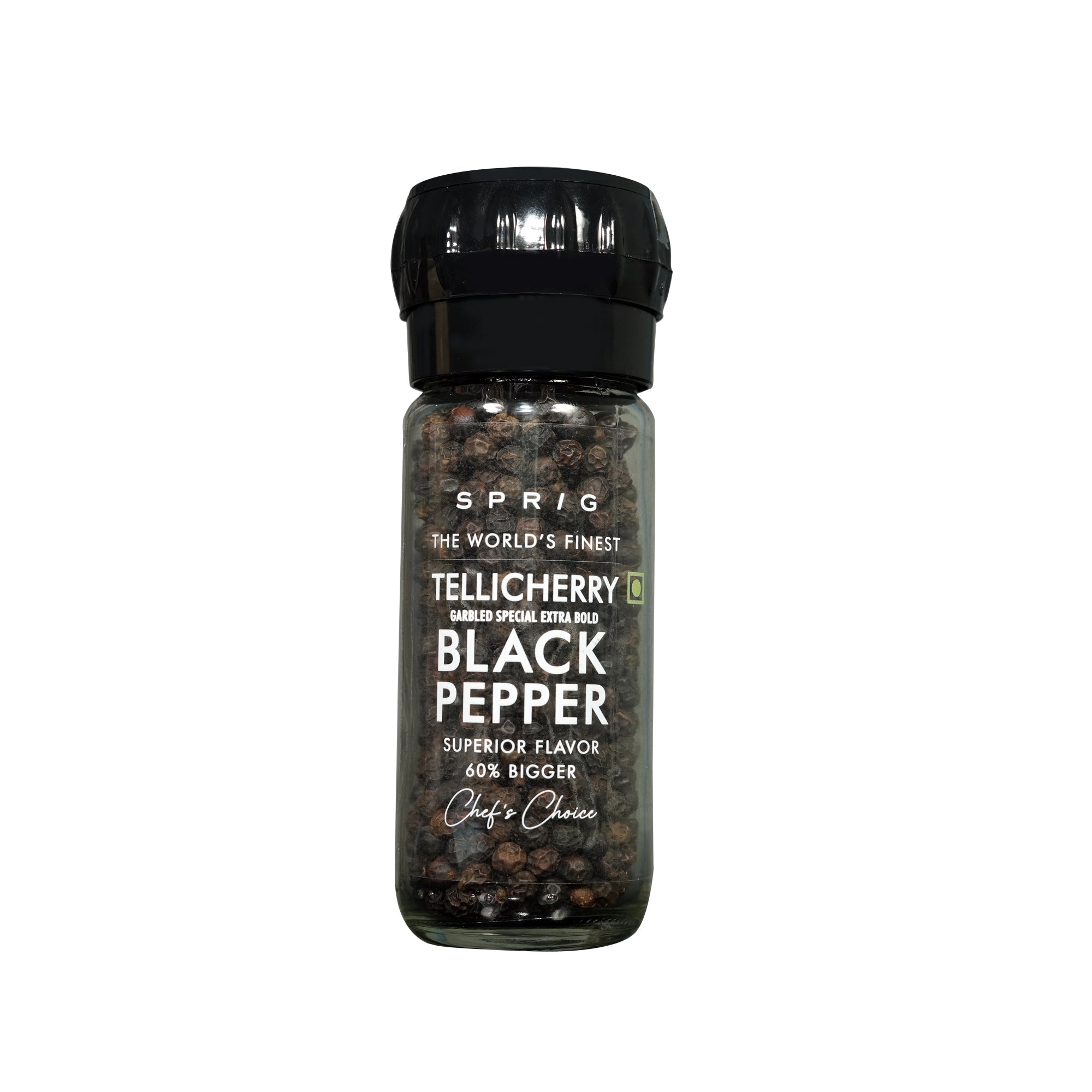 Whole Black Pepper -Tellicherry Garbled Special Extra Bold