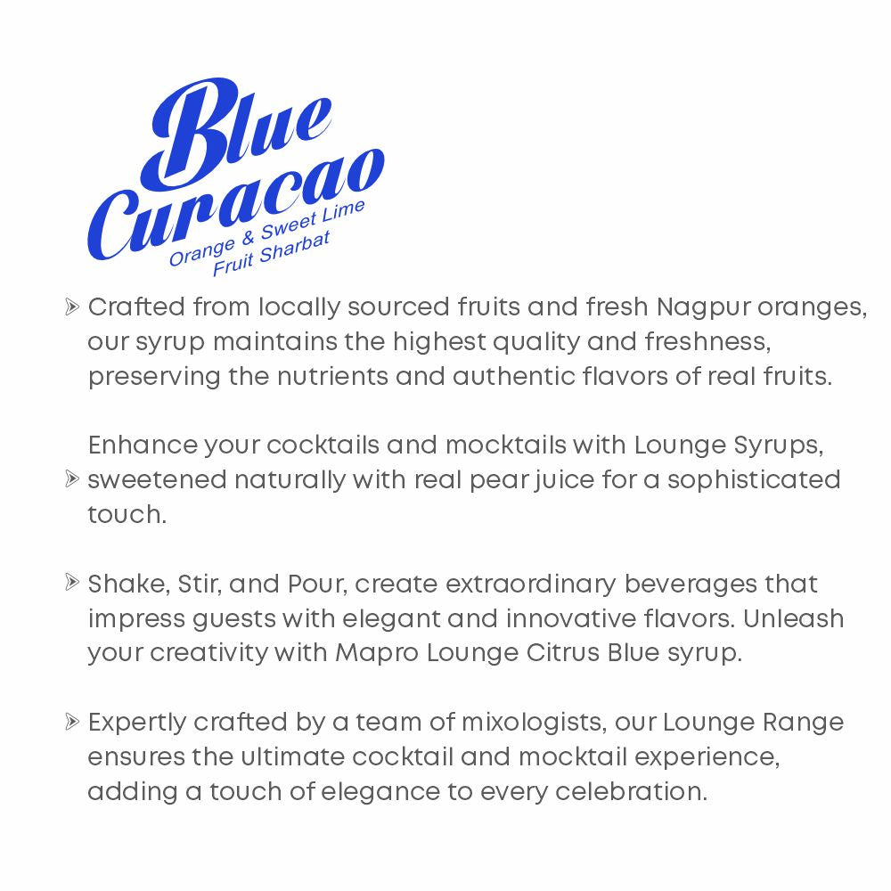 Blue Curacao Sharbat