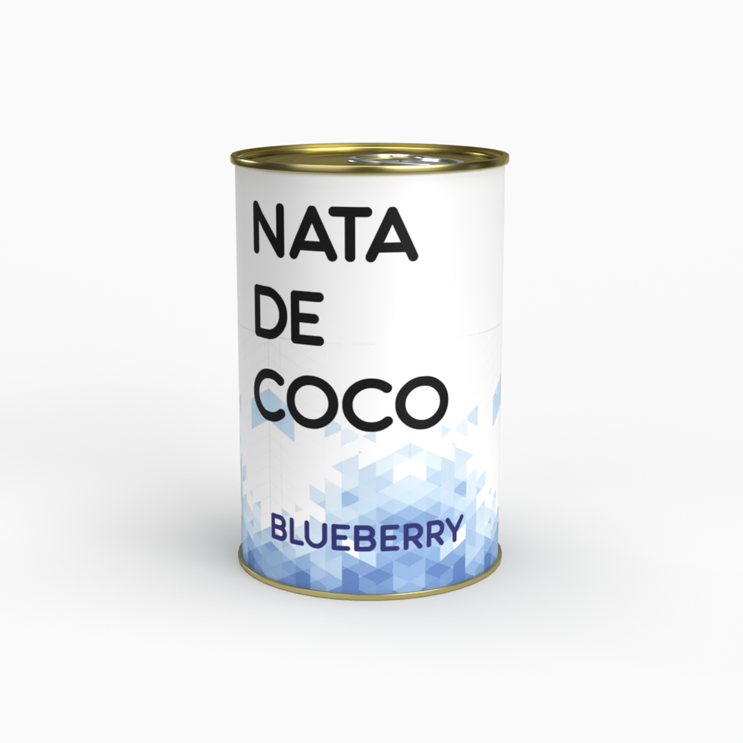 Blueberry Nata De Coco - 400 gms