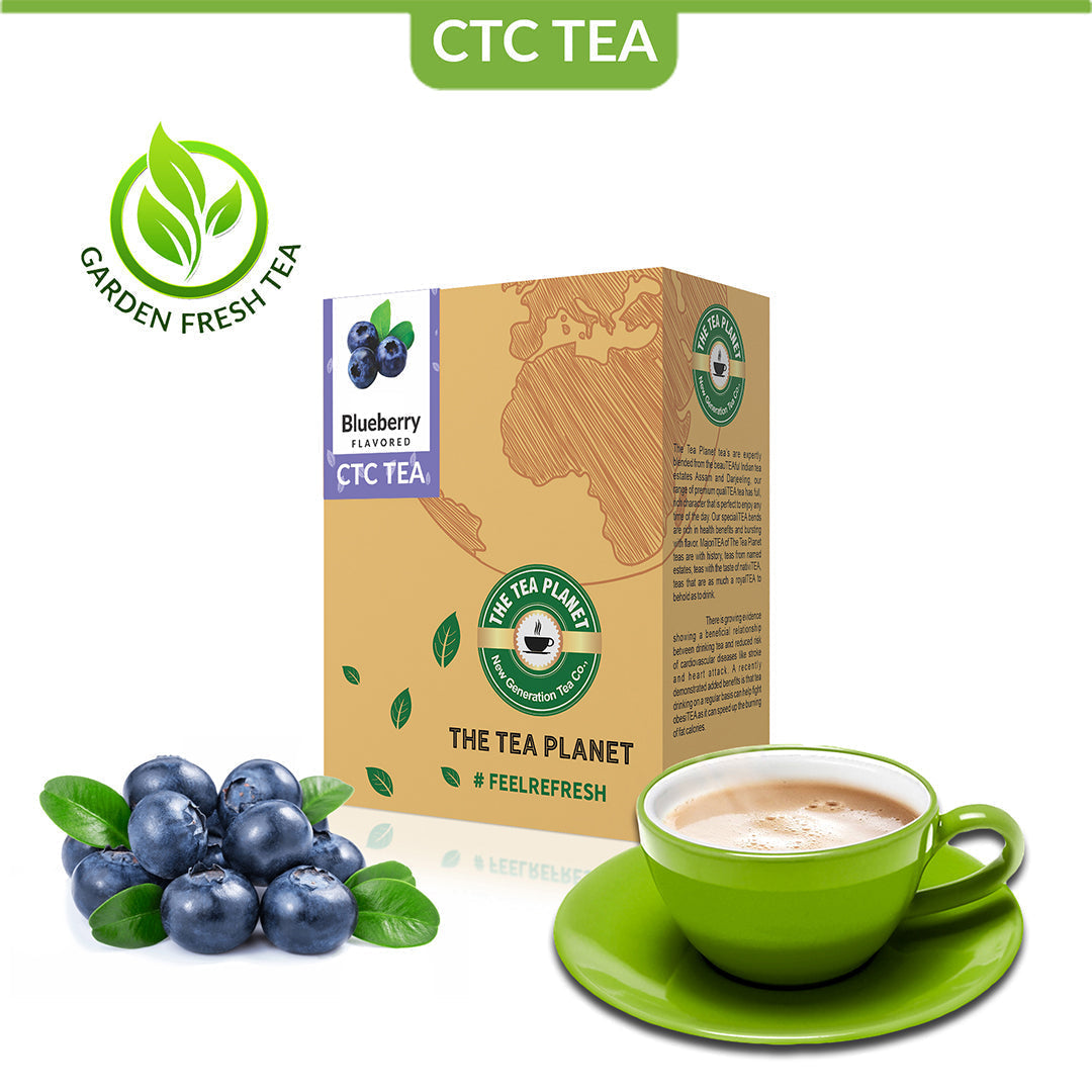 Blueberry Flavor CTC Tea