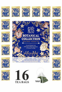 Botanical Collection Tea Sampler Box - 16 Assorted Tea Bags