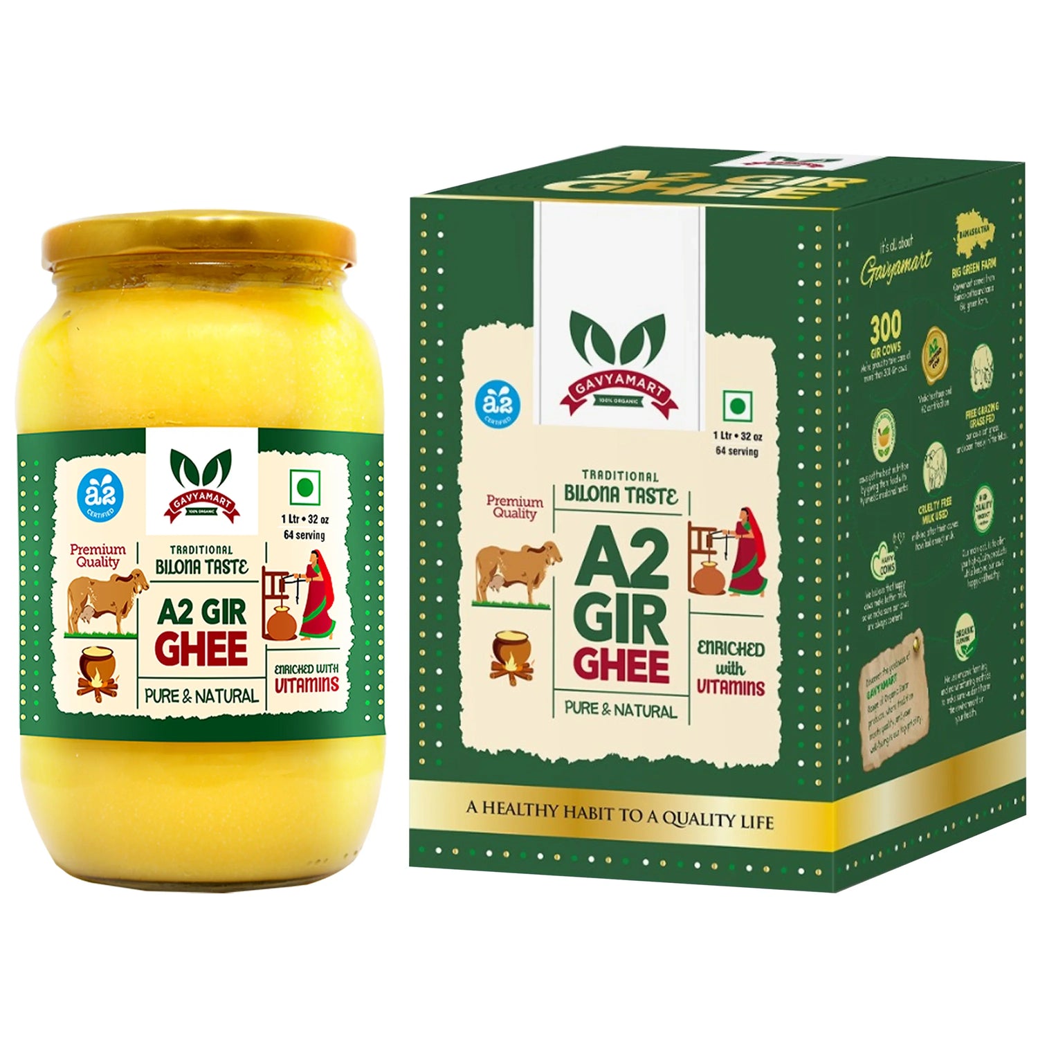 A2 Gir Cow Ghee